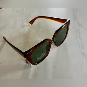 J. Crew Factory Brown Square Sunglasses